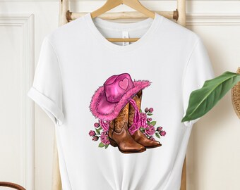 Cow girl Boots Shirt, Cowboy Boots Shirt, Be a Cow Girl Tee, In a World Full Of Princesses Shirt, Cow Girl Shirt, Gift For Mom, Cowboy Girl,