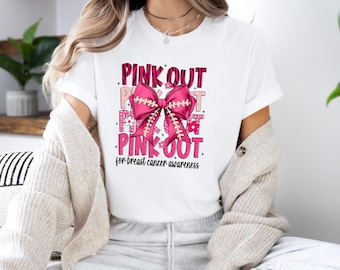 Football Pink Out Shirt, Breast Cancer Football Shirt, Breast Cancer Awareness, Tackle Cancer Football Shirt, Pink Ribbon Shirt, Game Day