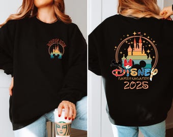 Disney 2025 Sweatshirt, Matching Disney Sweats, Family Vacation Sweat, Disney Trip 2025, Magical Family, Disney Travel, Women’s Disney Sweat