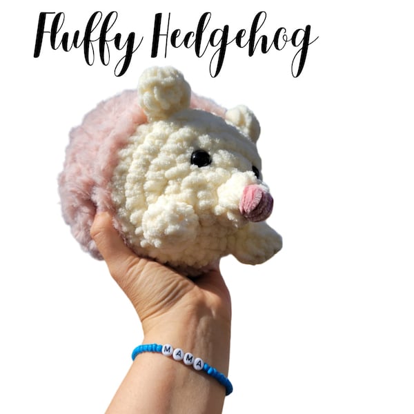 Fluffy Hedgehog, crochet hedgehog, hedgie, plushies