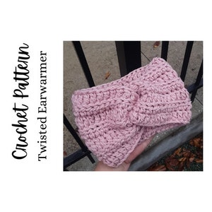 PATTERN Twisted Earwarmer, Digital Download