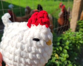 Crochet chicken pattern, crochet chicken, Charlie Chicken, crochet pattern,