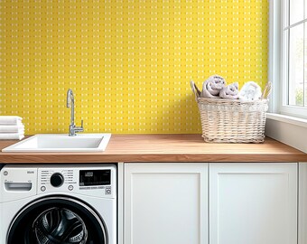 Abacus Dot Peel and Stick Wallpaper, Five Color Options, Renter Friendly DIY Decor