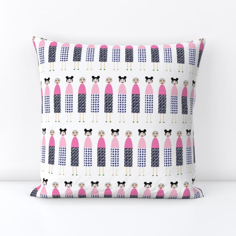 Victoria Bright Home Mahjong Throw Pillow - Thumbnail 3