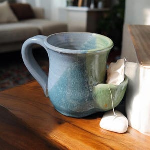 Tea Bag Mug. Handmade Pottery. Perfect Gift For Any Tea Lover!