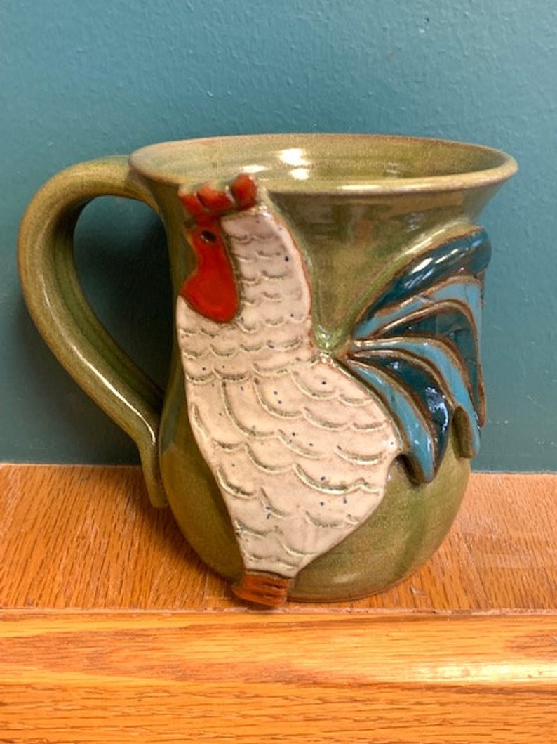Rooster Mug Etsy