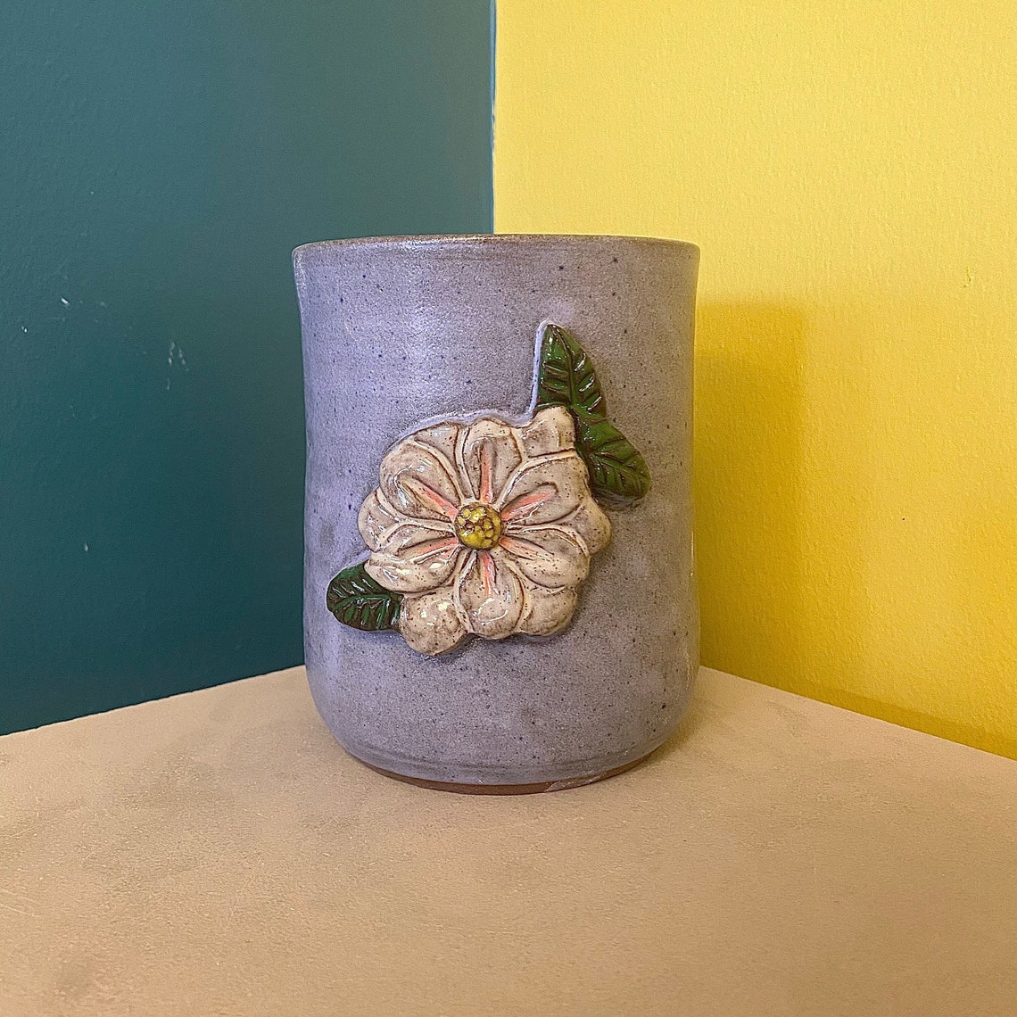 Magnolia Utensil Holder Etsy