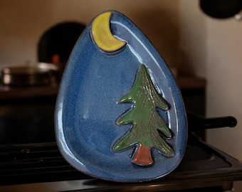 Mountain Spoon Rest. Perfect Gift For Your Kitchen.