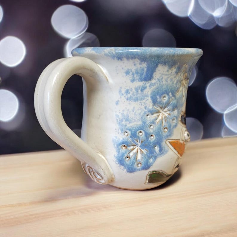 MudWorks Pottery Snowman Mug - Thumbnail 2