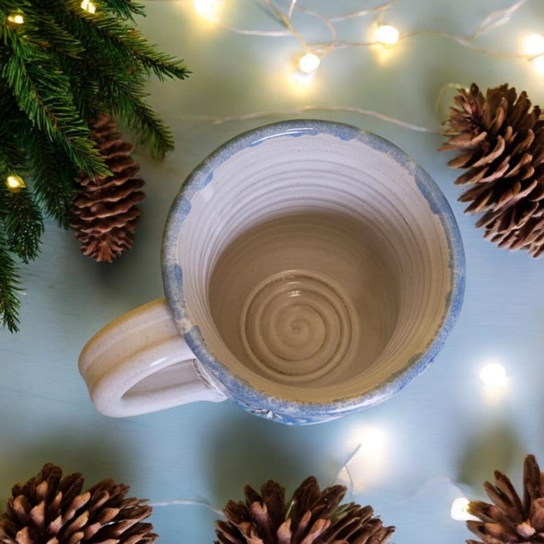 MudWorks Pottery Snowman Mug - Thumbnail 3