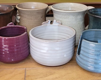 Custom Orders. You ask and we can make it! Mugs, spoon rests and more!
