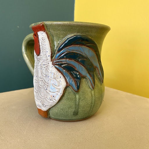 Rooster Mug Etsy