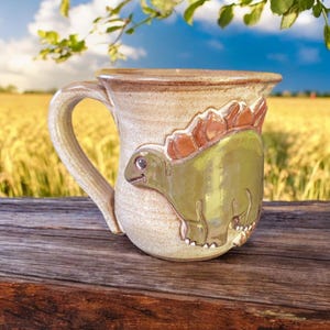 Stegosaurus Mug. Perfect Mug For Any Dinosaur Lovers!
