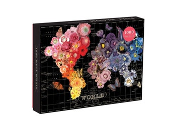 Full Bloom 1000 Piece Puzzle by Wendy Gold  |  Flower Puzzle