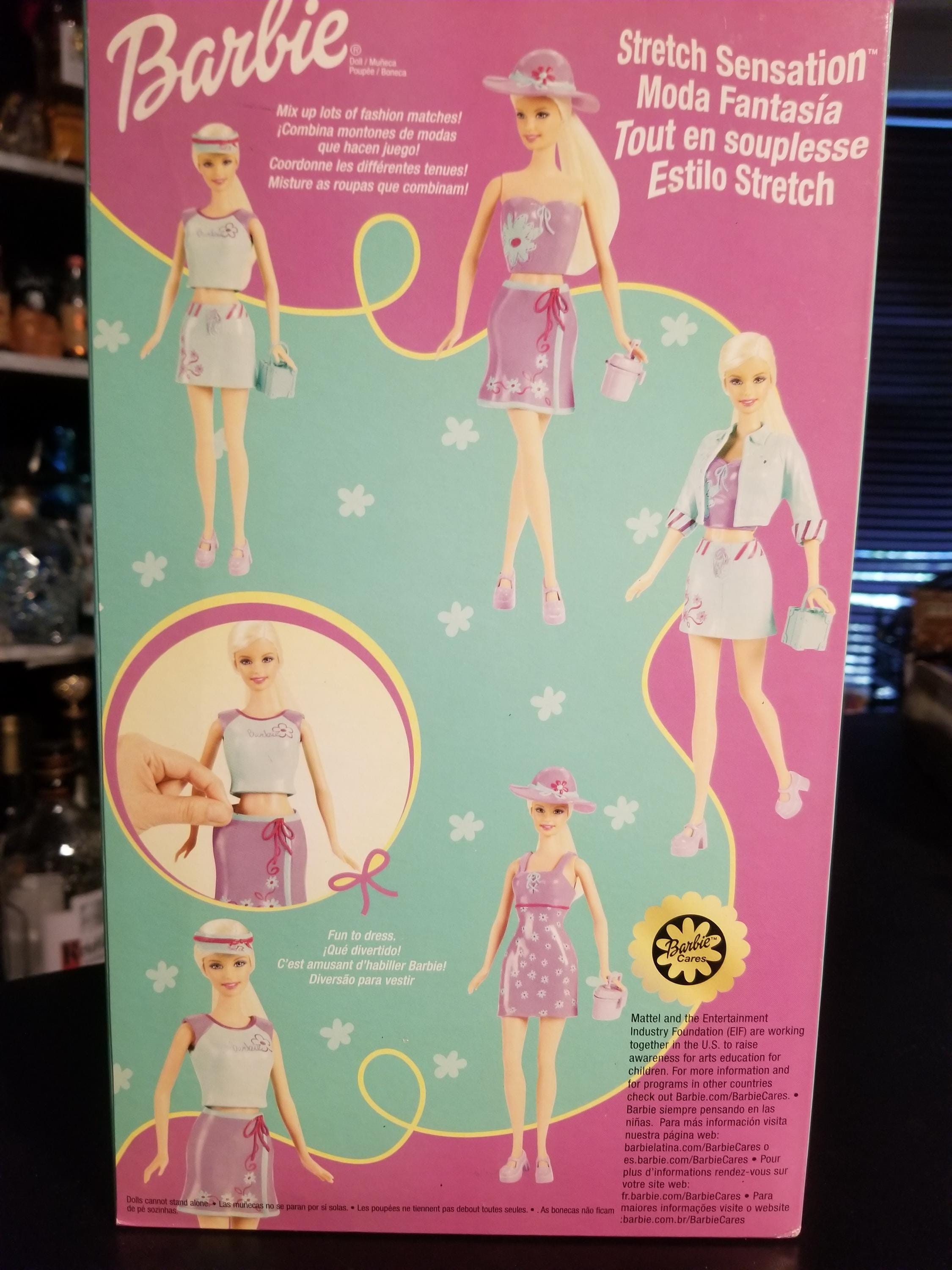 Vintage 2003 Stretch Sensation Barbie Latex Rubber Clothing Vintage 2003 Stretch Sensation Barbie Latex Rubber Clothing