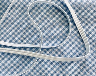 1/8 inch elastic | SHIPS SAME day | 1 yard | White elastic | Black elastic | Elastic for face mask | Thin elastic | Skinny elastic