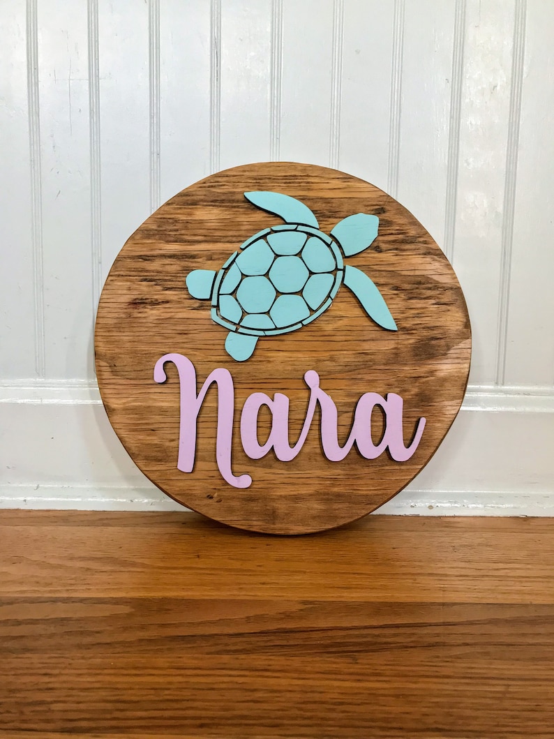 Custom Made Nursery Decor Wood Sign Rustic wood sign Personalized Wood Sign Circle Wood Sign Circular wood cutout FLAT RATE