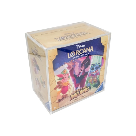 Acrylic Collectors Display Case for Lorcana Into the Inklands - Etsy Israel