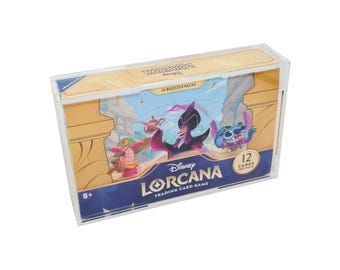 lorcana booster box protector Card Bot Acrylic Case main image 0
