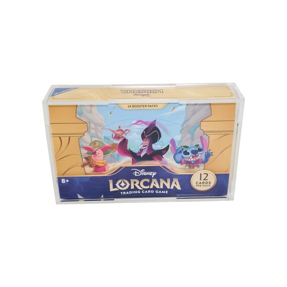 Acrylic Display Collectors Case for Lorcana Into the Inklands Booster Box -  Etsy