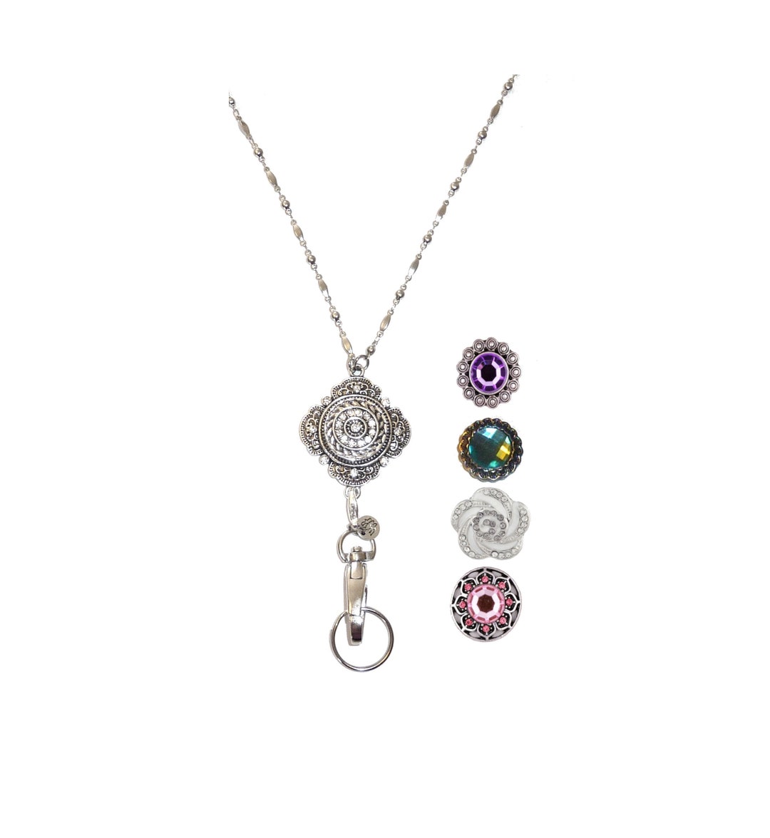 Snap Jewelry Lanyard by Hidden Hollow Beads Women's Etsy