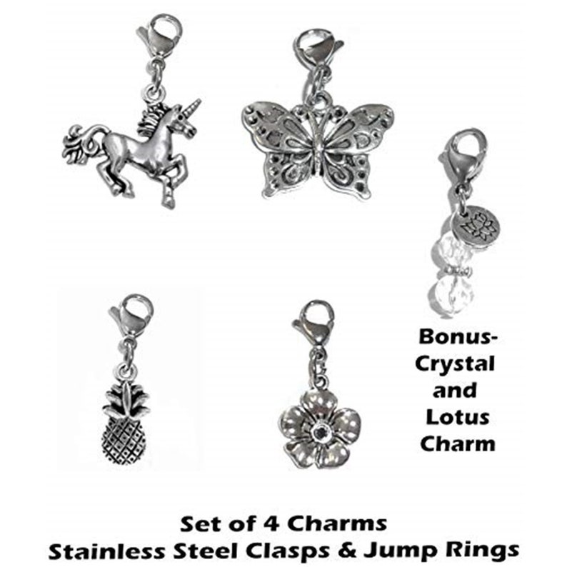 Custom Charm Bracelet DIY Charm Bracelet Clip on Charm Etsy
