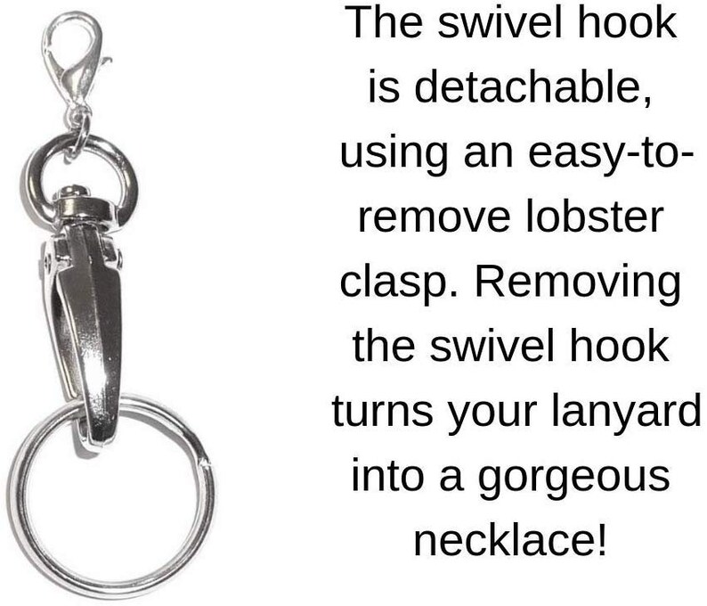 Snap Jewelry Lanyard by Hidden Hollow Beads Women's Etsy