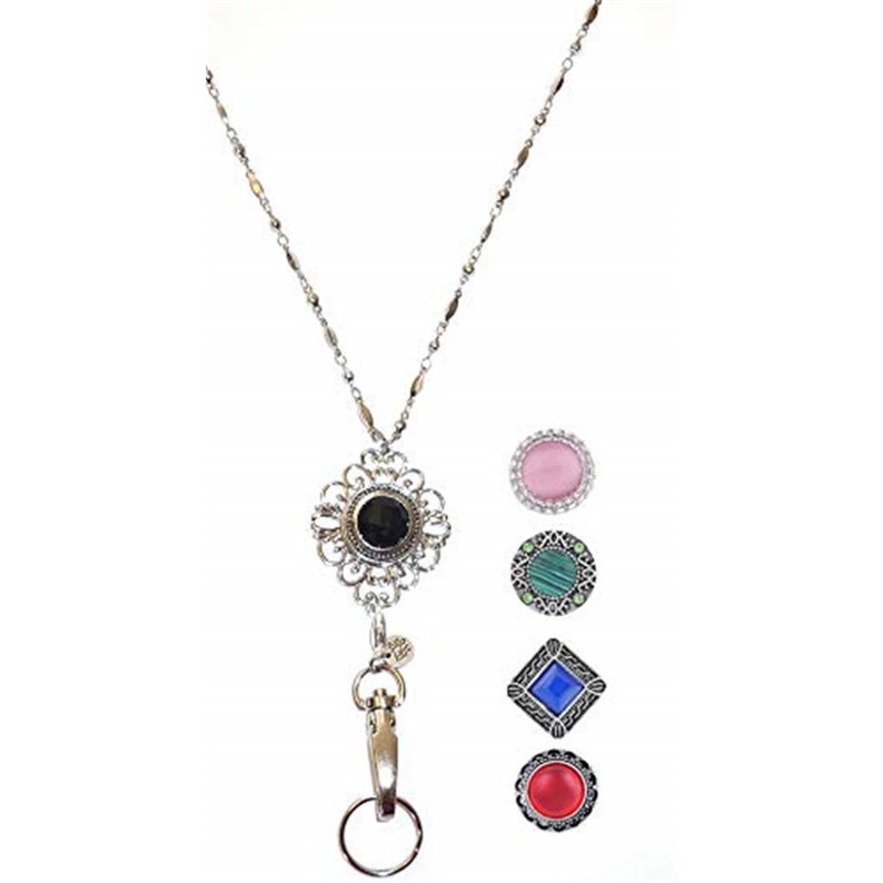 Jewelry Lanyard decorative Snap Jewelry Lanyard by Hidden Etsy