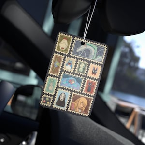 Totoro Omamori Air Freshener | Jasmine Tea Scent | Car Accessory | Studio Ghibli | Room Decor | Scented Lucky Charm
