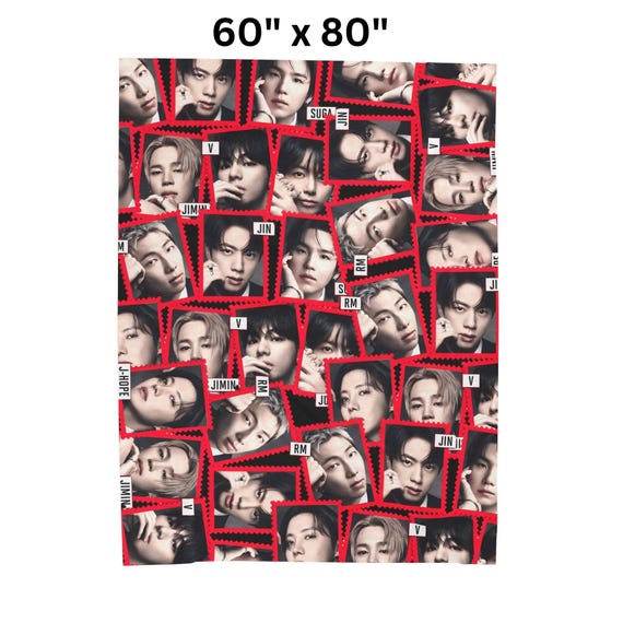 【BTS OFFICIAL MERCH】 ［ARIRANG]BLANKET Arirang Bts , BTS World Tour 2026 Velveteen Plush Blanket - Etsy