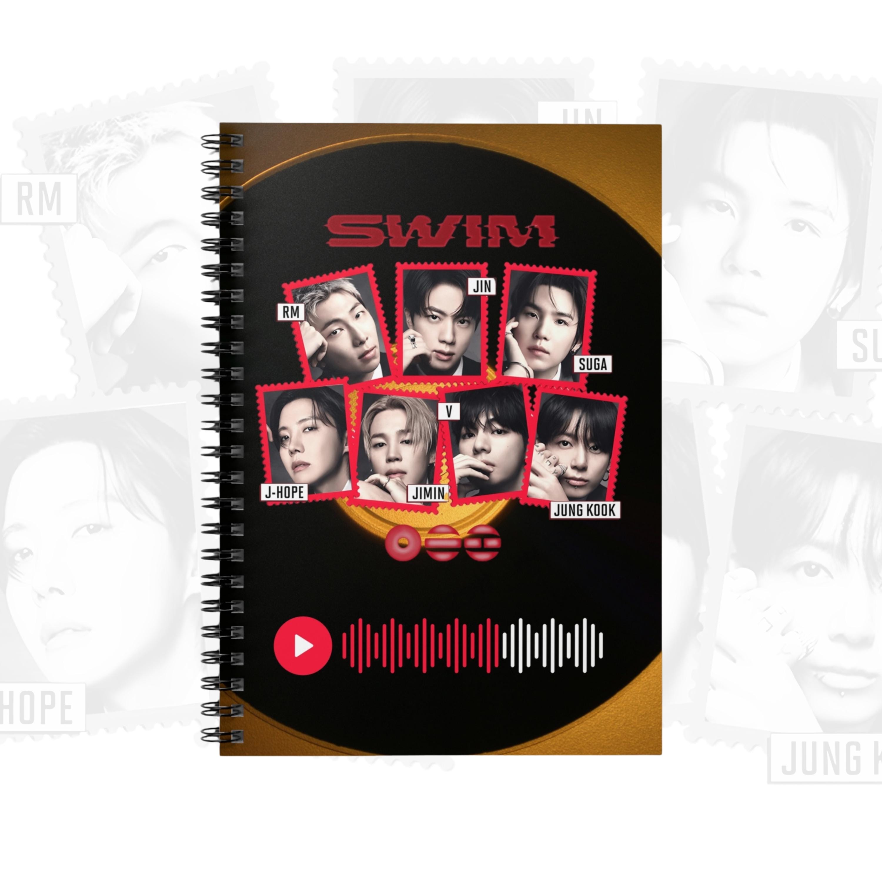 Taehyung Notebook - Etsy