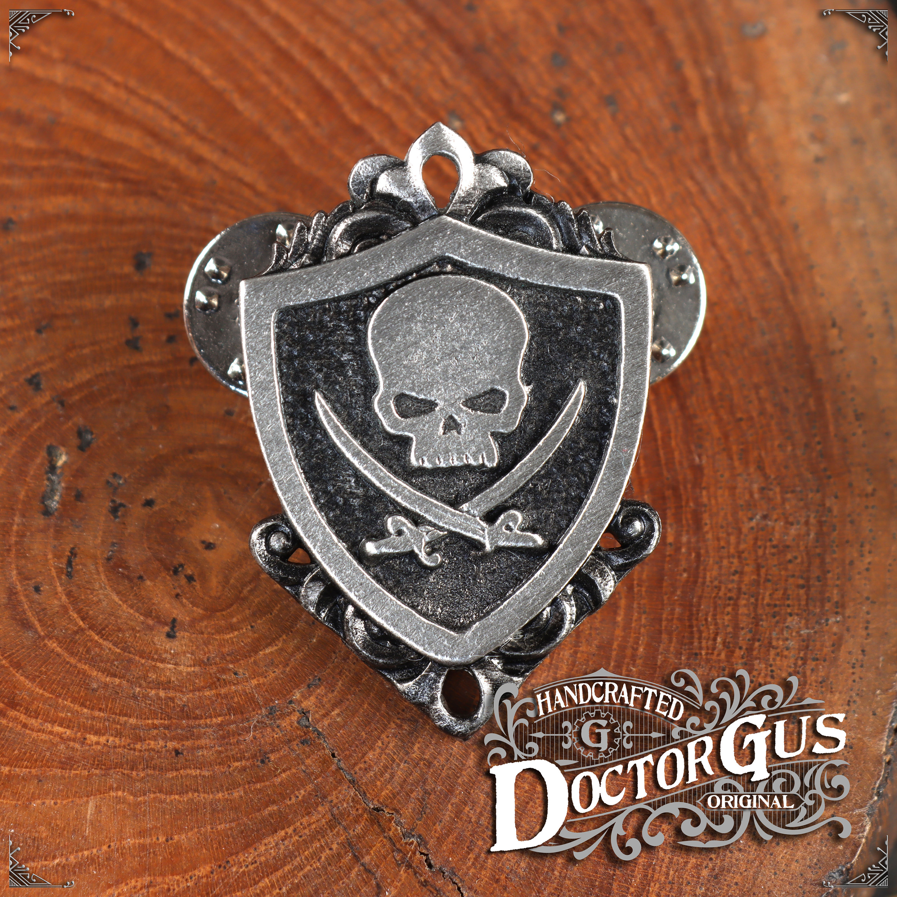 Skill Issue Pin Pirate Skill Badge - LARP Cosplay Pin - Handcrafted Pewter Accessories ...
