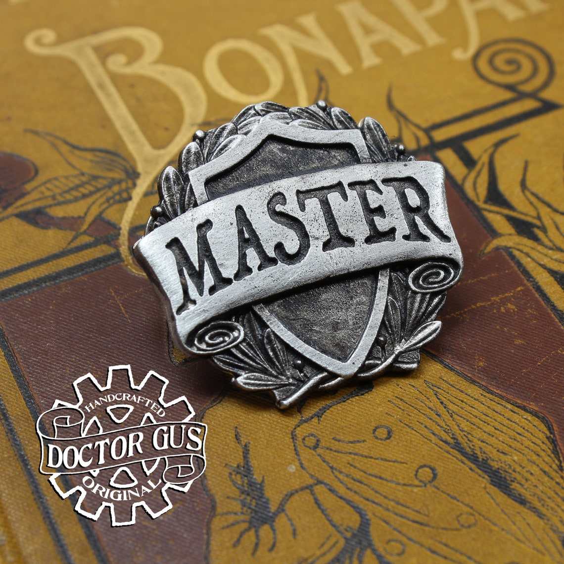 Master Badge RPG Character Class Pin Handcrafted Pewter - Etsy