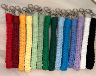 Pulseras De Llavero Macrame 3mm