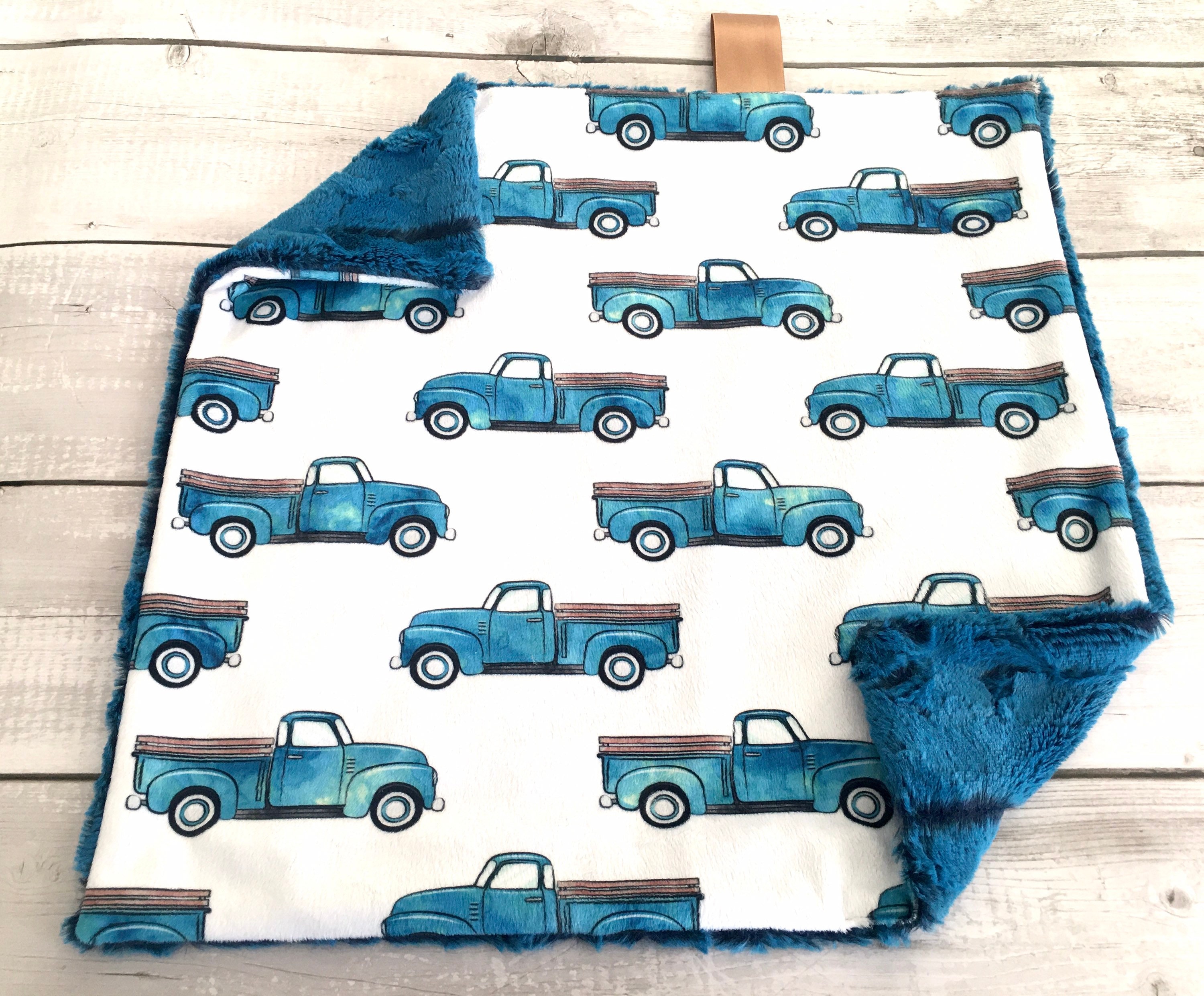 Little blue truck blanket sale