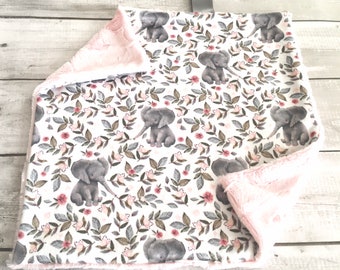 Lovey: Elephant Baby Security Blanket. Minky Cuddle Lovey. Minky Lovey. Flower Lovey. Pink Elephant Minky Lovey. Security Lovey. Elephants.