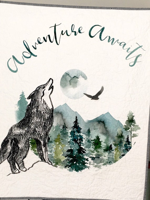 Wolf Baby Quilt
