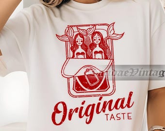 Comfort Colors Original Taste Sardine Box - Funny Sardine Unisex T Shirt for Man and Woman