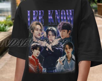Limited Lee Know Vintage T-Shirt, Lee Know Fan Tees, Lee Know Retro 90s Shirt, Lee Know Bootleg Tees, Gift For Women and Man Unisex Shirt