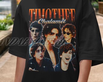 Koszulka Vintage Timothee Chalamet, koszula retro Timothee Chalamet, koszulki dla fanów Timothee Chalamet, prezent Timothee Chalamet, gadżety Timothee Chalamet