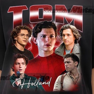 Tom Holland T-Shirt, Tom Holland Retro Shirt, Tom Holland Fan Tees, Tom Holland Sweater, Tom Holland Gift, Tom Holland Merch, Tom Holland