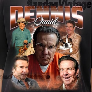 Dennis Quaid Retro 90s Shirt, Dennis Quaid T-Shirt, Dennis Quaid Fan Tees, Dennis Quaid Sweater, Dennis Quaid Fan Gift, Dennis Quaid Merch