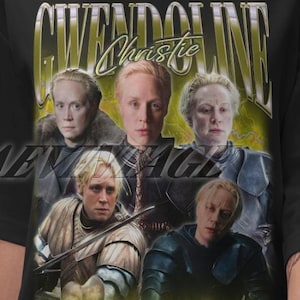 Limited Gwendoline Christie Vintage T-Shirt, Gwendoline Christie Fan Tees, Gwendoline Christie Merch, Gift For Women and Man Unisex Shirt