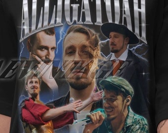 Limited Alligatoah Vintage T-Shirt, Alligatoah Fan Tees, Alligatoah Retro Shirt, Alligatoah Homage Tshirt, Alligatoah Gift, Alligatoah Merch