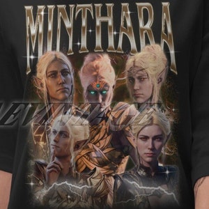Limited Minthara Baldurs Gate 3 Shirt, Baldurs Gate 3 Shirt, Minthara Retro Shirt, Minthara Homage Tshirt, Minthara Gift Merch