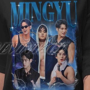 Limited Mingyu Kpop Tshirt Unisex Shirt, Mingyu Fan Tees, Mingyu Retro Shirt, Mingyu Gift Merch, Kpop Shirt, Kpop Merch, Kpop Gift