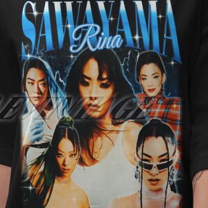 Limited Rina Sawayama Vintage T-Shirt, Rina Sawayama Fan Tees, Rina Sawayama Retro Shirt, Rina Sawayama Homage Tshirt, Rina Sawayama Merch