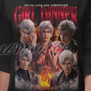 Limited Girl Dinner Sylus Love and Deepspace Vintage T-Shirt, Love and Deepspace Gift For Women and Man Unisex T-Shirt, Sylus Graphic Shirt