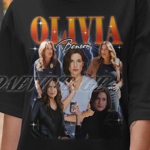 Limited Olivia Benson Vintage T-Shirt, Retro Olivia Benson T-Shirt, Olivia Benson Bootleg Shirt, Olivia Benson Retro 90s Tee, Olivia Benson
