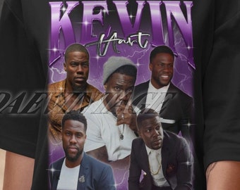 Limited Kevin Hart Vintage T-Shirt, Kevin Hart Retro 90s Shirt, Kevin Hart Homage Tshirt, Kevin Hart Fan Tees, Kevin Hart Gift Merch